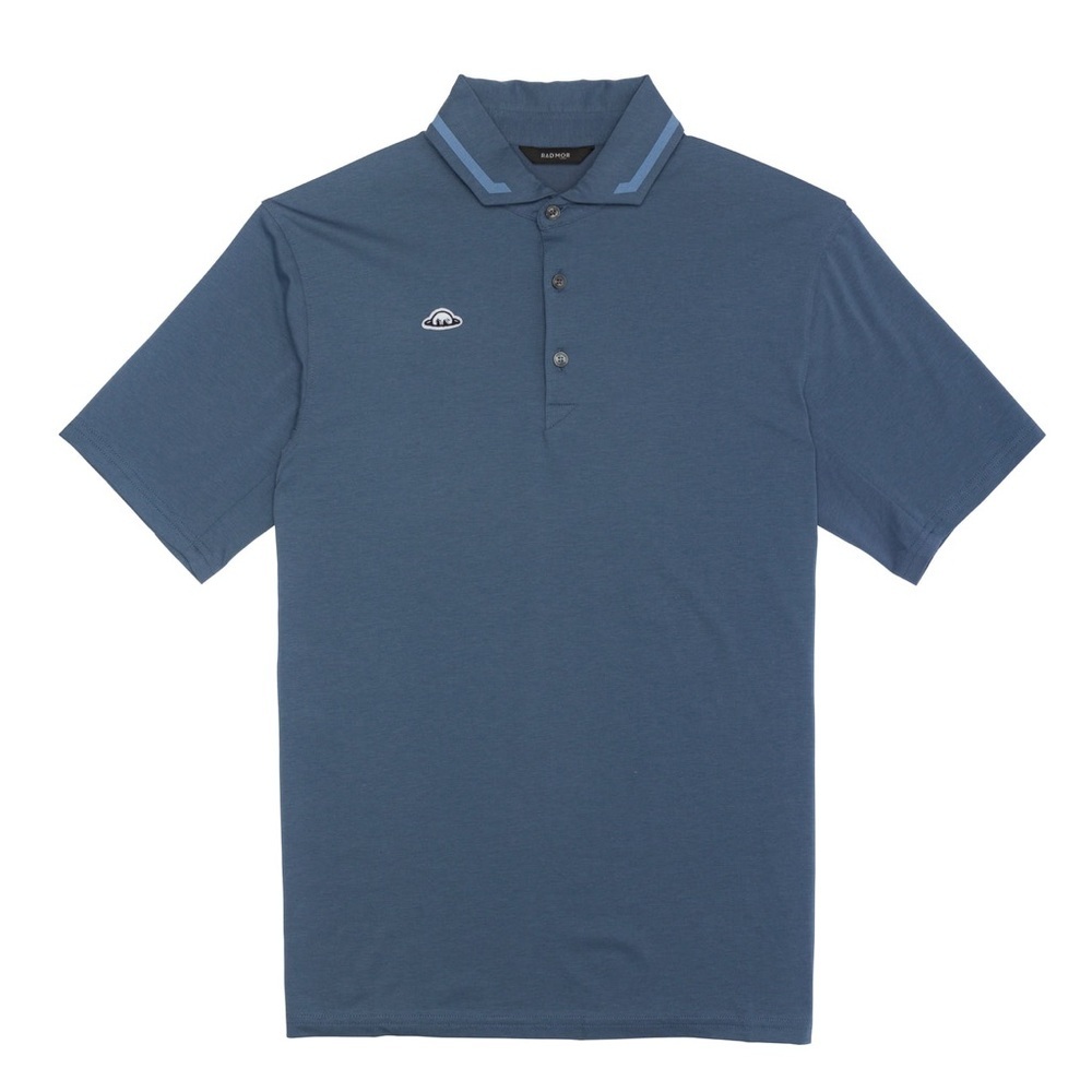 Radmor Hudson Recycled Polo - True Blue‎ Sz L  New